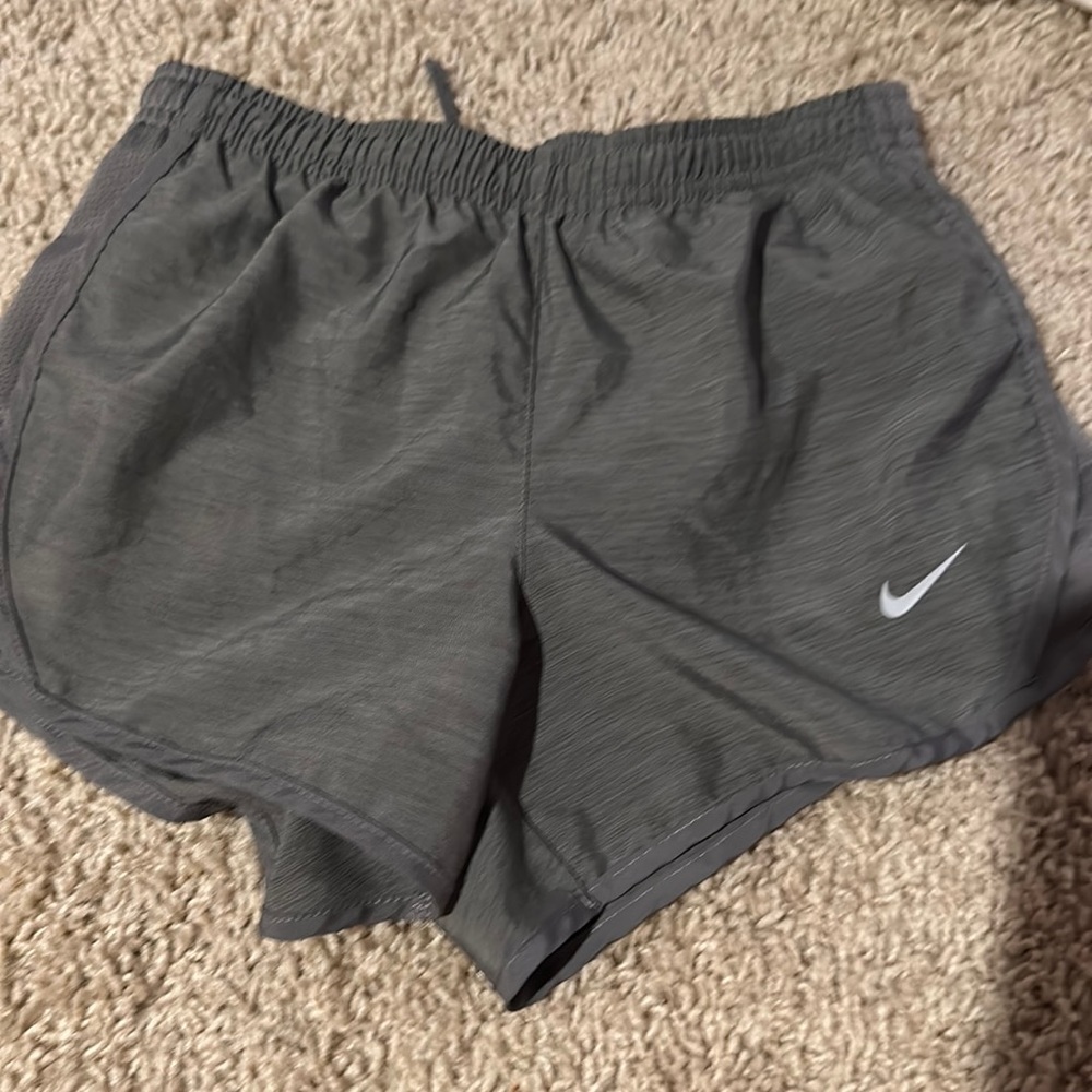 Gray nike dry fit shorts
